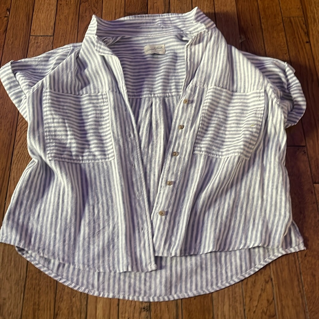Universal Thread, Stripped Button Up.